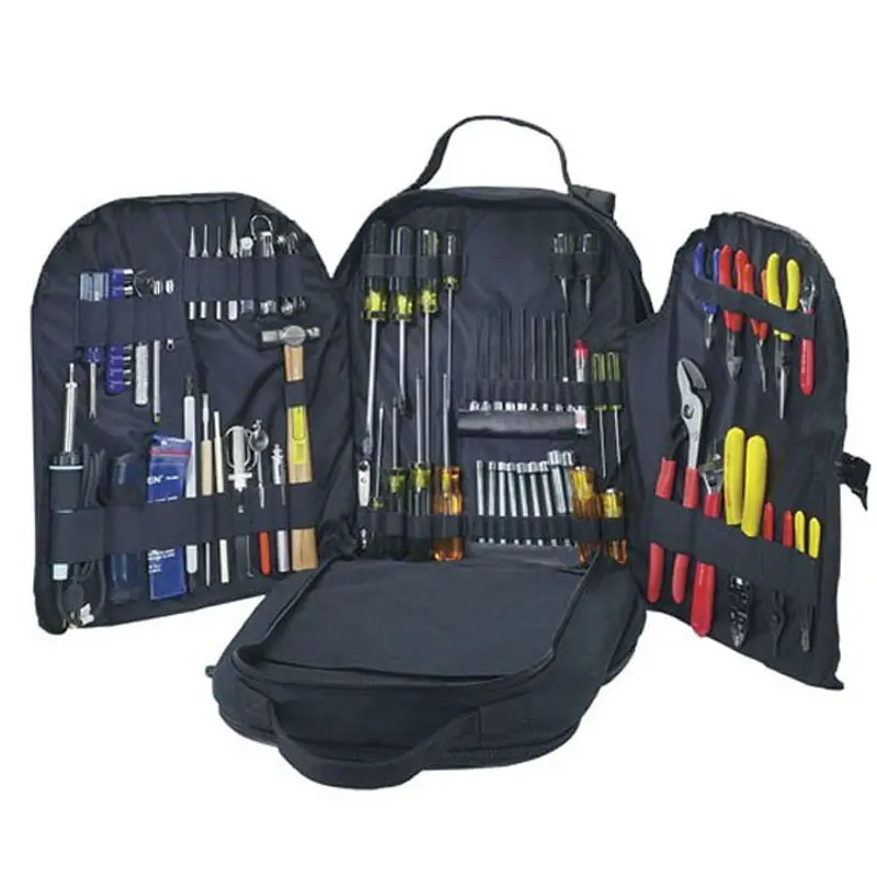 heavy duty large tool bag customized tool backpack electrician kit storage bag