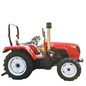 CHINA JIULIN Meistverkaufter 4WD Kleiner Landwirtschaftstraktor 50PS Motor Getriebe 8+2 Gänge Baggerlader Frontlader - Product Image 3