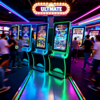 Mesin Game Ikan 8 Pemain Model Meja, Mendukung Multi Game untuk Pusat Game Komersial Vietnam, Pusat Keuntungan