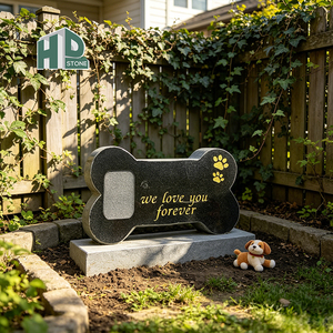Wholesale Cemetery <strong>Memorials</strong> Modern Natural <strong>Stone</strong> Pet Headstone for Outdoor Pet Cemetery <strong>Memorials</strong> - Product Image 3