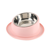 Bols pour animaux de compagnie mangeoires mignon bol pour chien en acier inoxydable bols de nourriture pour animaux de compagnie bon marché