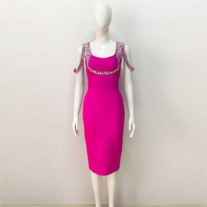 ชุดเดรสแม็กซี่สายสปาเก็ตตี้หรูหราสำหรับผู้หญิง-ชุดเดรสสลิปฤดูร้อนลำลองสำหรับงานปาร์ตี้ - Product Image 1