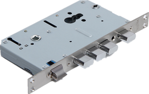 Serrure intelligente haute sécurité INVLOCK pour portes en acier, reconnaissance d'empreintes digitales, RFID, Wi-Fi, application TTLOCK, matériau en aluminium, cylindre de qualité - Product Image 6