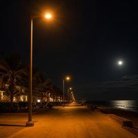 Lampadaire LED DL226 IP66 en alliage d'aluminium 4200-42000lm 140lm/W AC90-305V 50000H Garantie 5 ans CE RoHS Conception DIALux gratuite
