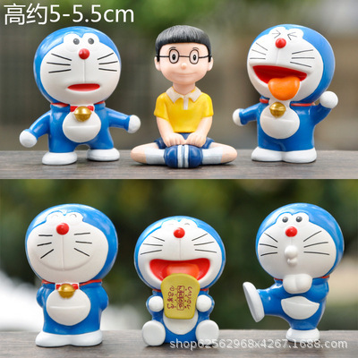 6 individual prices-dingdang cats-set of 6