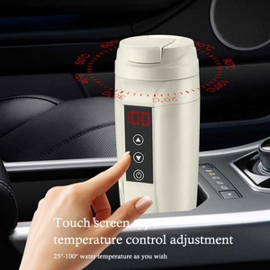 Chauffe-tasse/bouteille électrique 12V pour voiture, à température contrôlée, pour voyage autonome, marque privée - Product Image 4