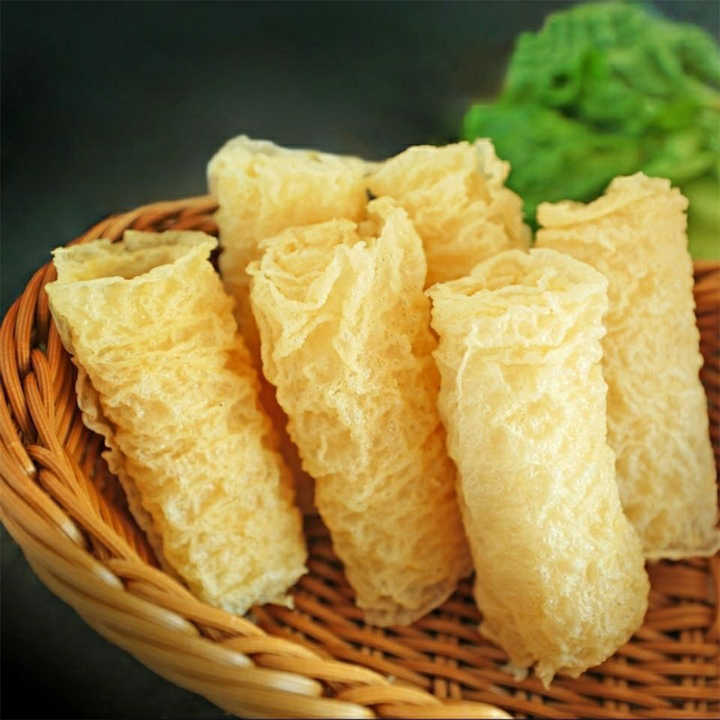 240 Deep Fried Bean Skin Rolls Dried Beancurd Sticks Asian Tofu Snack ...