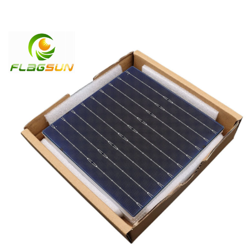 Factory Direct Supply High Quality 156.75mm 9BB PERC Solar Panel with High Efficiency IBC HJT TUV Certified 22.9% Efficiency