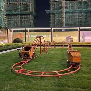 Atracciones de Parque Temático al Aire Libre: Montaña Rusa, Paseo Espacial y Bicicletas Humanas - Product Image 3