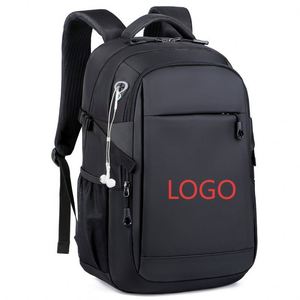 High Quality Waterproof Oxford Travel <b>Backpack</b> Large Capacity Men Laptop <b>Backpack</b> With USB Charging Port - Product Image 1