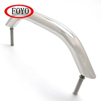 FOYO Main courante ovale en acier inoxydable 304 de qualité marine, 10-18 pouces, avec goujon de 5/16 pouces pour yacht et camping-car