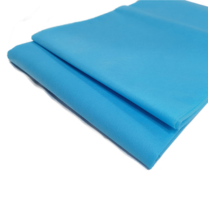 2ชั้น PP / PE เคลือบสีขาวหรือสีฟ้ากันน้ำไม่ทอผ้าปูที่นอนเป็นมิตรกับผิวใช้แล้วทิ้งใช้ครั้งเดียว - Product Image 5