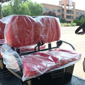 Shininglsv 8座哑光黑色电动高尔夫球车ce认证48v钢材料 - Product Image 5