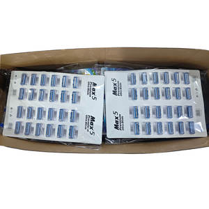 Tek Kullanımlık MAX Marka Tıraş Bıçağı Çift Güvenlikli İsveç Paslanmaz Çelik Bıçakları Plastik Saplı Tüy Alma Vücut Bikini Yüz-Hotel Kullanımı - Product Image 5