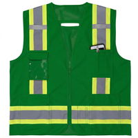 Chaleco de seguridad para obras viales, fabricante profesional, chaleco reflectante de seguridad de alta calidad con tela de malla para trabajos de construcción