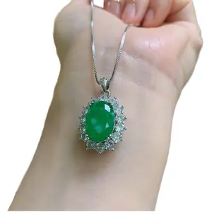 12*16 10*14 8*12 Fashion Gemstone Spinning Jewelry Earrings Necklace Ring Luxury Zirconia Copper Jewelry Set
