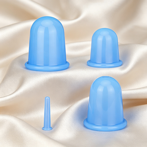 Ensemble <span class=keywords><strong>de</strong></span> ventouses en silicone 4 pièces, <span class=keywords><strong>ventouse</strong></span> à aspiration sous vide pour soulager les douleurs dorsales, relaxation musculaire, <span class=keywords><strong>utilisation</strong></span> à domicile, masseur <span class=keywords><strong>anti</strong></span>-<span class=keywords><strong>cellulite</strong></span> - Product Image 5