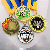 Médaille sportive personnelle en métal moulé sous pression plaqué or pour les coureurs de marathon gravés pour les occasions de Noël