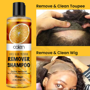 Shampooing perruque hydratant de marque privée Luxfume sans <span class=keywords><strong>mousse</strong></span> riche et grasse élimination rapide des résidus de colle pour adultes - Product Image 4