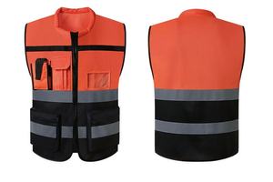 उच्च दृश्यता चिंतनशील सुरक्षा बनियान समायोज्य सुरक्षा बनियान समायोज्य सुरक्षा सामग्री - Product Image 3