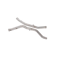 MPER para Mercedes ML63 W166 M157 5.5T 2012-2015, Tubo de Escape de Acero Inoxidable con Protector Térmico, Mejora Turbo, Sonido Deportivo