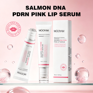 เซรั่มบำรุงริมฝีปากสีชมพู สูตร DNA แซลมอน PDRN สำหรับริมฝีปากแห้งแพ้ง่ายในช่วงฤดู ช่วยเติมความชุ่มชื้นและปลอบประโลม ซ่อมแซมเกราะป้องกันผิวริมฝีปาก ผลิตแบบ OEM สำหรับแบรนด์ส่วนตัว - Product Image 3