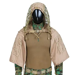 Tactical Ghillie Suit Sniper Camouflage Suit Body Can Match The Camouflage Suit Cloak