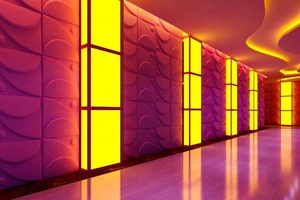2019 <span class=keywords><strong>Venta</strong></span> caliente decoración de casa habitación 3d paneles de pared papel pintado geométrico - Product Image 3