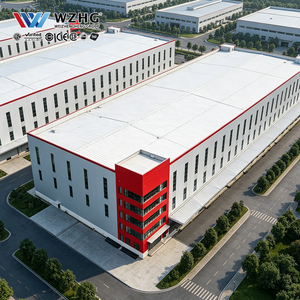 Centro de Almacenamiento de Equipos Prefabricados Industriales, Almacén de Estructura de Acero con Carga Eólica Específica para el Sitio, Fabricante con Ingeniería de Carga Eólica - Product Image 1