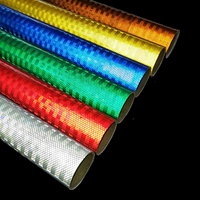 Feuille réfléchissante prismatique EGP haute visibilité Verywell, blanche, pour signalisation routière de camions, en PVC, haute adhérence, déchirable, imprimable, photo