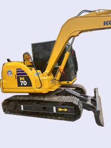 Excavatrice hydraulique Komatsu PC70 d'occasion de 7 tonnes |   Machine d'occasion importée du Japon pour travaux lourds - Product Image 2