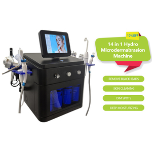 Équipement d'hydro-microdermabrasion 14 en 1, système d'hydro-dermabrasion pour un nettoyage en profondeur de la peau, exfoliation de la peau, <span class=keywords><strong>machine</strong></span> de beauté hydro - Product Image 4