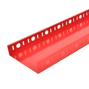 Plateau à câbles perforé droit en acier inoxydable SS304/SS316 galvanisé de haute qualité 50x50mm avec couvercle - Product Image 3