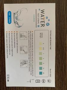 염소 물 테스트 스트립 소독제 표백제 물 염소 테스트 키트 가정용 - Product Image 3