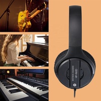 Casque Audio DJ Professionnel Circum-Auriculaire Fermé pour Studio, Monitoring, Podcast et Musiciens