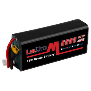 Batería de Litio para Aviones a Escala, para Máquina de Vuelo FPV de 7/10 Pulgadas, 8000mAh 22.2V - Product Image 1