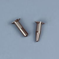 Tubes de centrifugation 1,5 ml 2,0 ml Falcon Micro en plastique, mini-tubes marron pour QPCR