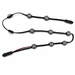 Lumière ponctuelle LED RGB DMX512 20 mm DC12V 0,6W Pleine couleur Pixel Étanche SMD - Product Image 2