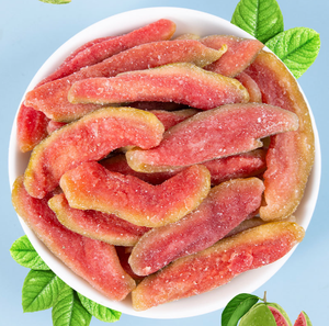 Goyaves Sélectionnées Lyophilisées FD pour Conserver la Fraîcheur et Préserver les Nutriments, Goyaves Rouges Séchées en Tranches, Sans Soufre, Confites - Product Image 2