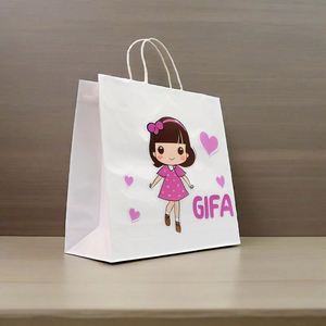 Bolsa de Papel Negra Mate con Logotipo Personalizado en Dorado para Perfume Masculino, Bolsa Cuadrada Pequeña con Asas de Calidad Ecológica - Product Image 3