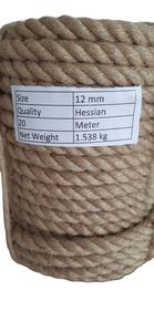 เชือกปอกระเจาธรรมชาติ100%,เชือกถักสำหรับการปีนเขาทำสวนการเกษตร - Product Image 3