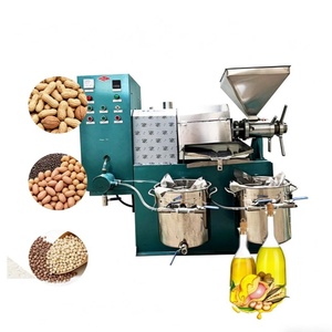 Prensa de aceite multifuncional con extractor de tornillo para cacahuete, sésamo, girasol, palma, coco, oliva y soja - Product Image 1