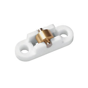 Roue coulissante moderne plaquée or en fer, PP, POM, NYLON, à faible bruit, pour quincaillerie de <span class=keywords><strong>porte</strong></span>, directement de l'usine - Product Image 2