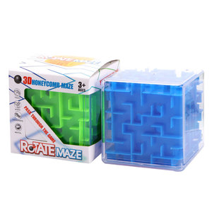 Cube labyrinthe 3D 8x8C en plastique, jeu de perles d'équilibre pour enfants, jeu de défi d'intelligence - Product Image 3