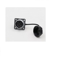Reverse Type Wasserdichte Rundst ecker buchse Stecker Buchse Elektrischer Luftfahrt stecker