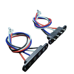 Conector <span class=keywords><strong>de</strong></span> 2P 3P 4P 5P MAX 36V 20A con Contacto <span class=keywords><strong>de</strong></span> Resorte y <span class=keywords><strong>Terminal</strong></span> <span class=keywords><strong>de</strong></span> Cable para Dispositivo <span class=keywords><strong>de</strong></span> <span class=keywords><strong>Carga</strong></span> Automática - Product Image 1