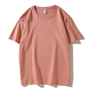 T-shirt uni en coton 51-70% coton, vêtements de loisirs pour étudiants - Product Image 4