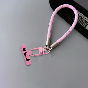 High Quality Custom Universal Multifunctional Nylon School Phone Lanyard Keychain