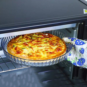 Grossiste Plat en verre pour gâteau pizza Plat à <span class=keywords><strong>tarte</strong></span> rond profond Plat à <span class=keywords><strong>tarte</strong></span> <span class=keywords><strong>cannelé</strong></span> Support pour <span class=keywords><strong>tarte</strong></span> Plateau allant au four <span class=keywords><strong>Moule</strong></span> à <span class=keywords><strong>tarte</strong></span> en verre pour la cuisson - Product Image 4