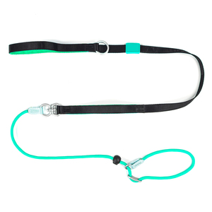 Laisse de corde antidérapante <span class=keywords><strong>pour</strong></span> <span class=keywords><strong>chien</strong></span>, solide et confortable, extrêmement durable, laisse d'escalade en nylon de qualité supérieure, rayée - Product Image 2